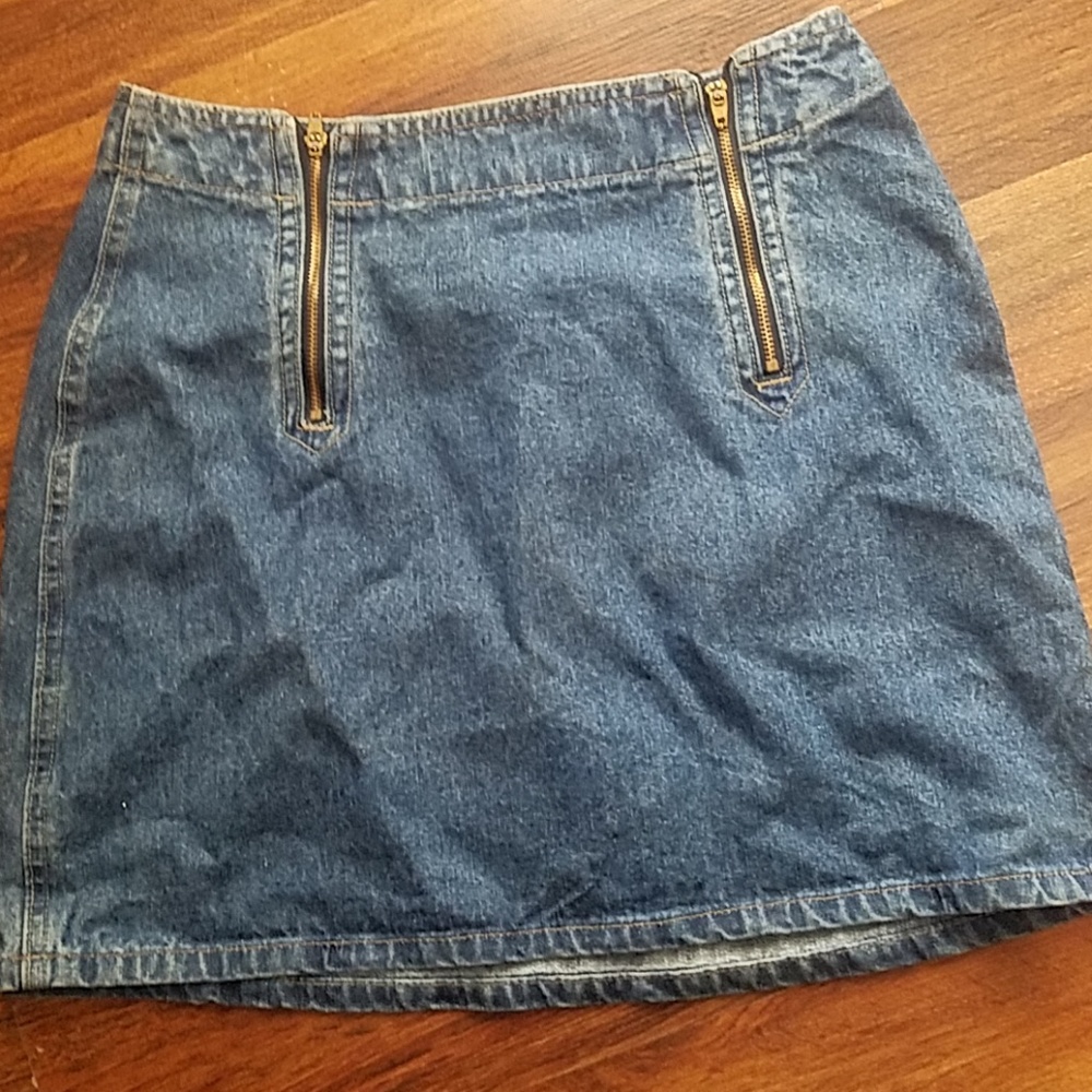 Vintage jean skirt
